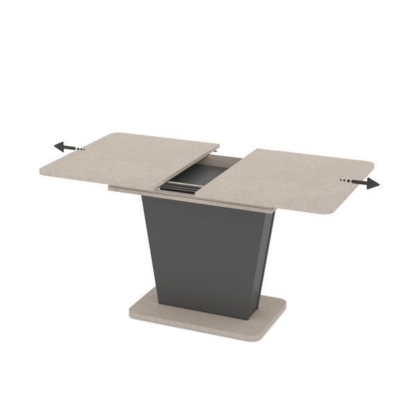 Masa extensibila Lali 75x120/160 anemon-anthracite 1540 фото
