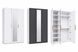 Dulap Flex 1500x2380x560 grafit cu usa oglinda pe mijloc 650420 фото 2