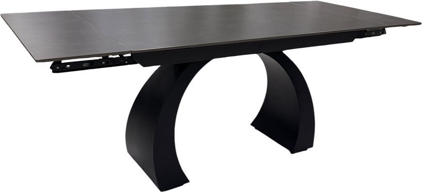 Masa extensibila Libra 80x140/170/200 blat piatra sinterizata graphite 1491 фото