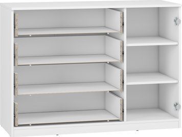 Комод Flex корпус № 1 1200x868x470 (4S1D), белый 14661 фото