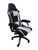 Fotoliu birou Victrack Turbo negru cu alb 1375 фото