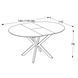 Masa extensibila Diano 110x110/145 gaia 1574 фото 6