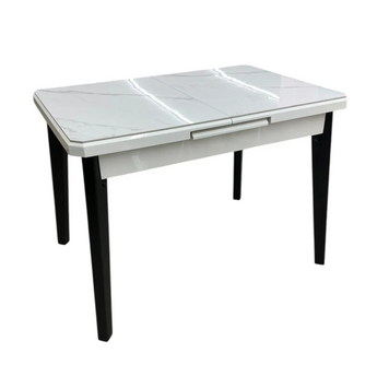 Masa extensibila DT A58 alba 75x110/140 blat ceramica 1700 фото