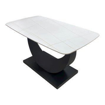 Masa DT 1063 alb 80x140 blat ceramica 1173 фото