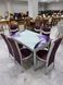 Set kelebek ɪɪ 0699 + 6 scaune merchan violet cu alb ID999MARKET_6361283 фото 1