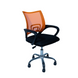 Кресло офисное 6386 с оранжевой сеткой LS 1566 фото 1