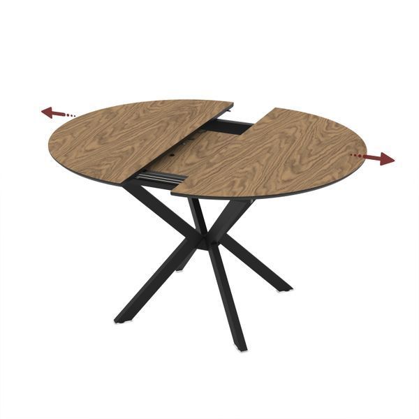 Masa extensibila Diano 110x110/145 zirve 1326 фото