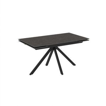 Masa extensibila Perla 80x140/170/200 blat piatra sinterizata graphite 13751 фото