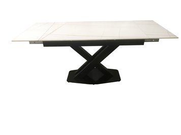 Masa extensibila T401 80 x120/180 blat ceramica alb 16 3013 фото