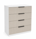 Comoda Flex carcasa nr.4 alb 802x868x470 (4S) 14682 фото 1