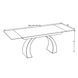Masa extensibila Libra 80x140/170/200 blat piatra sinterizata frost 1081 фото 4