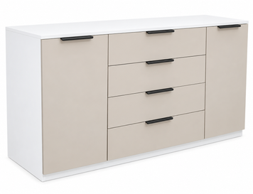 Comoda Flex carcasa nr.2 alb 1600x868x470 (4S2D) 14672 фото