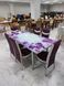 Комплект Келебек ɪɪ 901 + 6 стульев merchan фиолетовые с белым ID999MARKET_6365669 фото 2