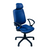 Кресло офисное Regbi с подголовником синее  1593 фото