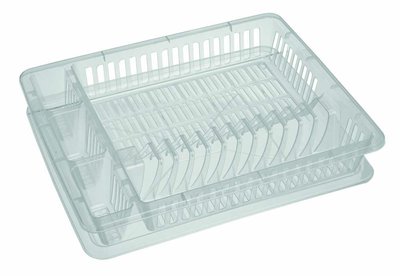 Подставка для посуды TB02-C прозрачный пластик 2058 фото
