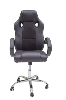 Кресло игровое CX 6207 черное LS 1223 фото