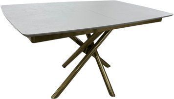 Раздвижной стол Katrin 90x138/178 Gold anemon 1583 фото
