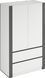 Dulap Combo 1000х2000х600 grafit/ alb 0971 фото 1