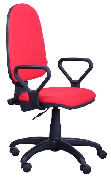 Кресло офисное Prestij Lux красное AMF-1 A-28 1715 фото