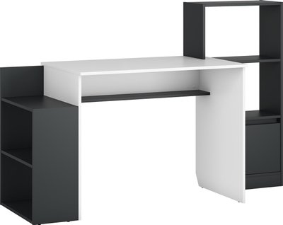 Стол офисный Table 2 graphite / white 2102 фото