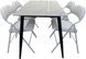 Set masa DT 2133 white + 4 scaune M01 albe 121417 фото 2