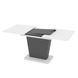 Masa extensibila Lali 75x120/160 senkron white-anthracite 1540 фото 3