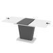 Masa extensibila Lali 75x120/160 senkron white-anthracite 1540 фото 4