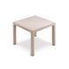 Masa Rattan 90x90 capucino cu sticla 1501 фото