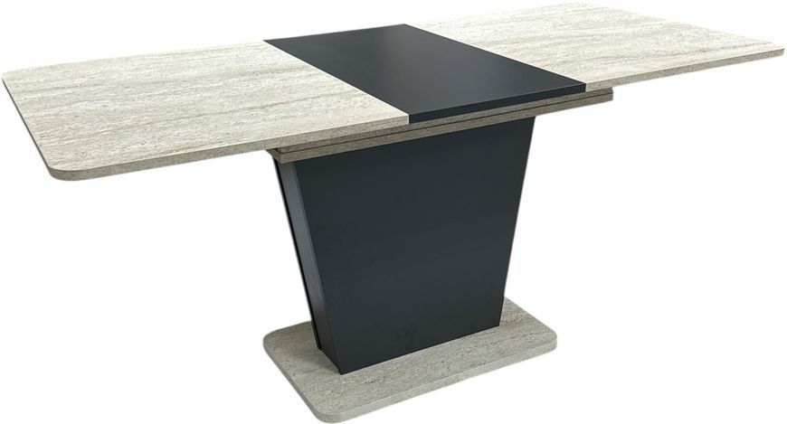 Masa extensibila Lali 75x120/160 travertin-anthracite 1492 фото