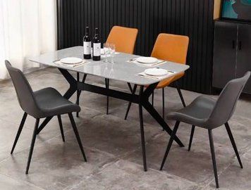 Masa DT 1068 gri-4 70x120 blat ceramica 1159 фото
