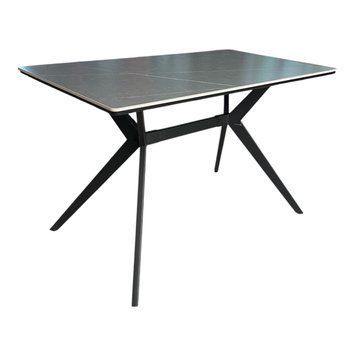 Masa DT 1068 gri-4 70x120 blat ceramica 1159 фото